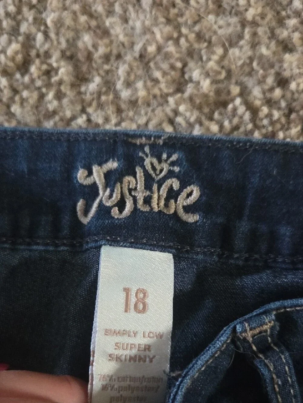 Classic girls Dark Blue Jeans